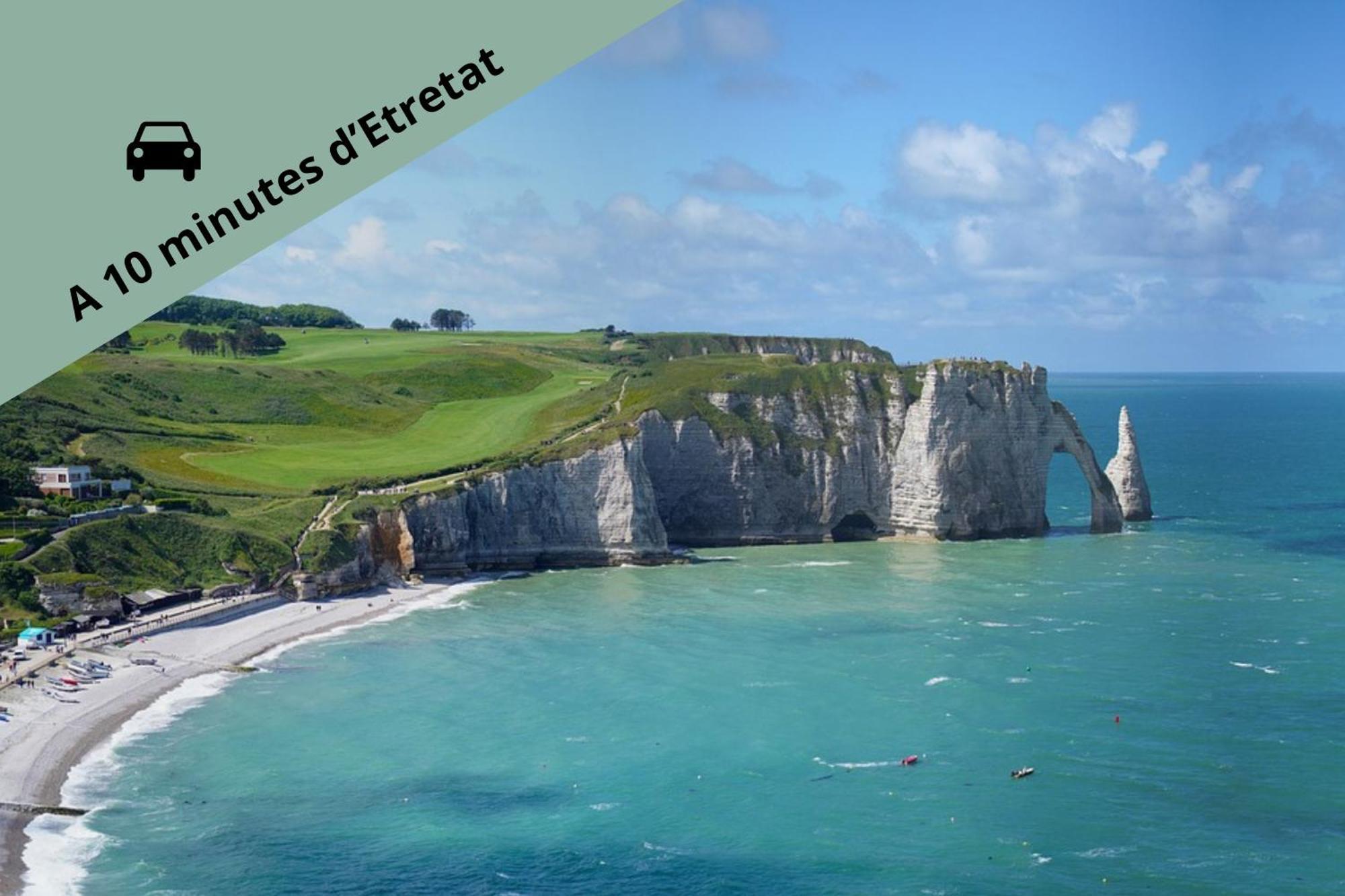 Appartement Escapade A 10 Min D'Etretat à Criquetot-lʼEsneval Extérieur photo